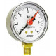 Manometr (tlakoměr) d50mm 0-6 BAR SPODNÍ vývod 1/4" - voda, vzduch